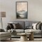 Stupell Industries Misted Mountain Lake Scene Floating Frame, design by Petal Prints Design